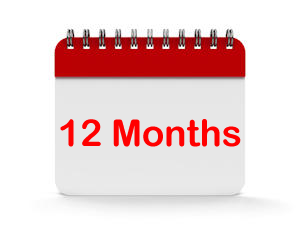 12 months before your return home
